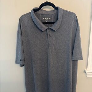 Bonobos Gray Polo Shirt Classic Design Short Sleeves
